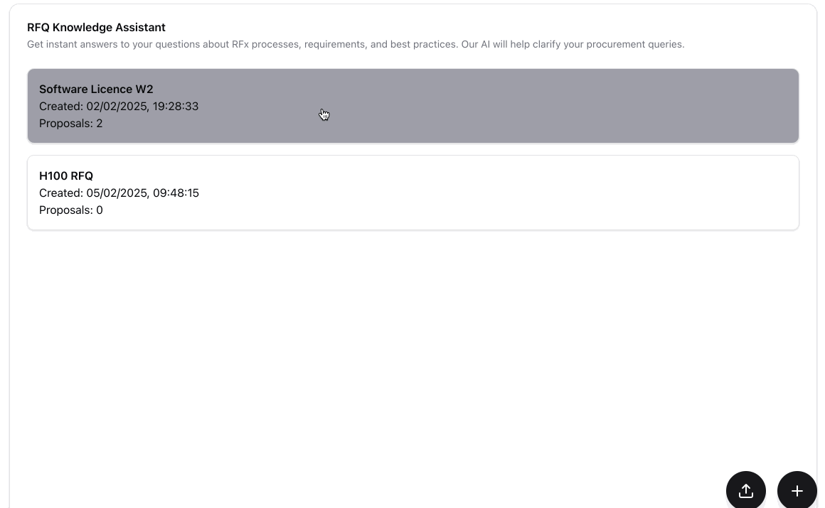 Supplier Query animation